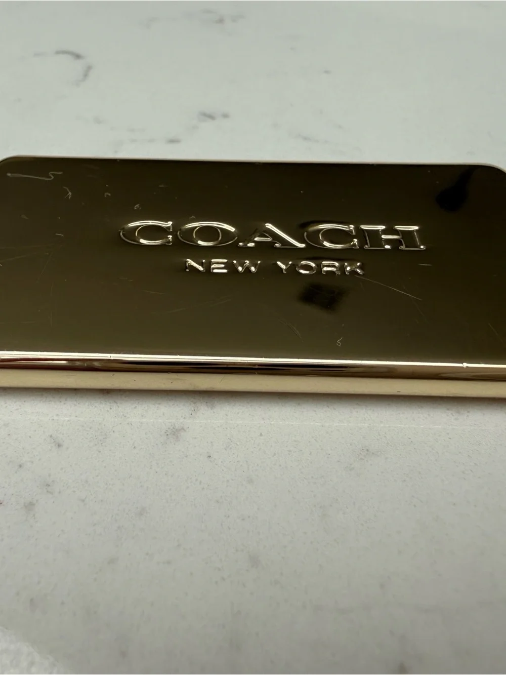 Coach Gold Logo Hangtag - Picture 2 of 4